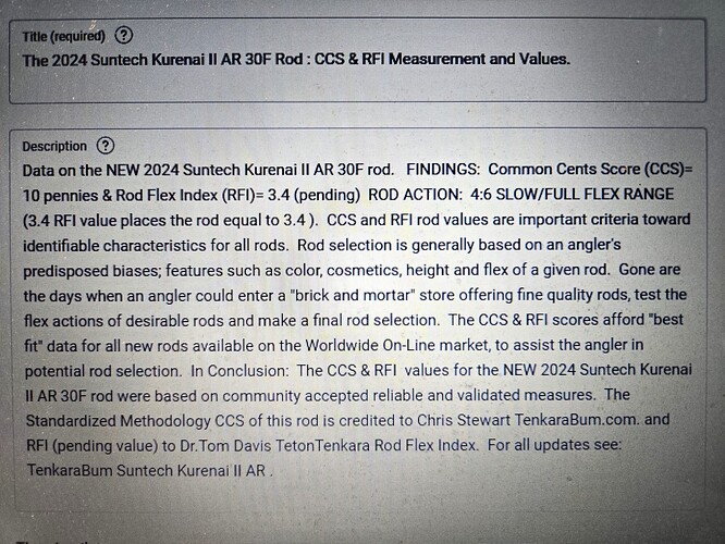 CCS & RFI Suntech Kurenai II AR F