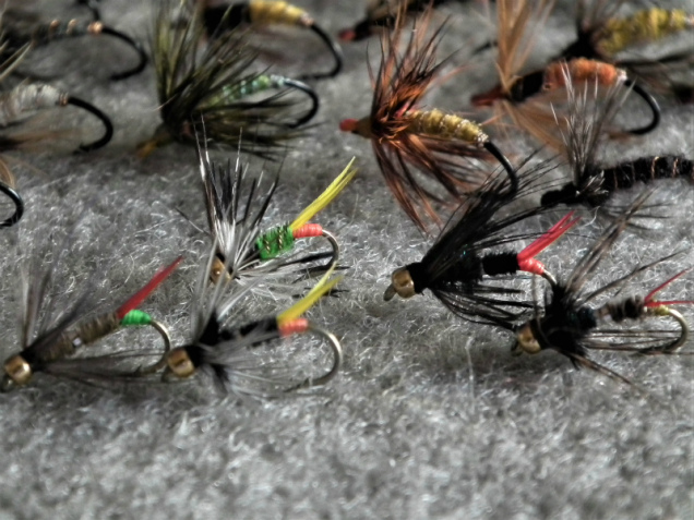 Traditional Japanese Ayu-kebari - Kebari & Flies - 10 Colors Tenkara